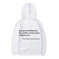 thumbnail image 5 of FAOWME Girls Hoodie Long Sleeve Soft Sweatshirt Graphic Hoody Kids Cute Pullovers Tops White 4-5 Years, 5 of 5