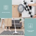 thumbnail image 6 of Black White and Gray Checkerboard Pattern Kitchen Rugs Sets Of 3,Kitchen Runner Rugs Non Skid Washable,Decorative Kitchen Floor Mats for Kitchen,Sink,Laundry,17"x30"+ 17"x47" + 17"x59", 6 of 6