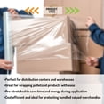 thumbnail image 4 of MMBM Pre-Stretched Hand Stretch Wrap 18" x 1000' 34 Gauge 4 Rolls Clear Shrink Film for Moving and Packing, 4 of 4