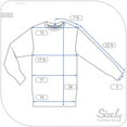 thumbnail image 2 of Women's Cardigan Long Sleeve Open Front Draped Sweater Rib Banded w/ Pockets in Several Colors, 2 of 2