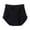 Black, variant on Fesfesfes Silk Underwear For Womens Fashion Briefs Comfortable Cotton High Waist Underwear Women Panties