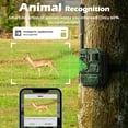 thumbnail image 5 of CAMPARK Cellular Solar Trail Camera, 1080P Game Deer Cameras Built-in 4G LTE SIM Card, Lifelong Free Cloud Storage, Night Vision Waterproof IP66 Hunting Cam, 5 of 8