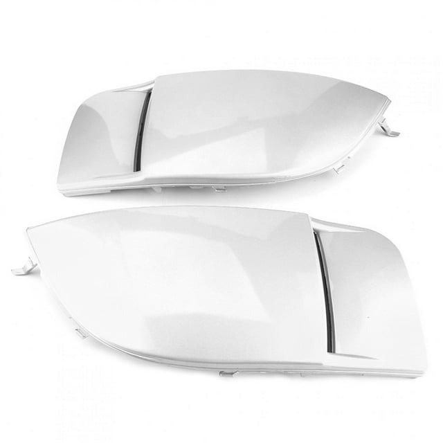 Front Fog Light Cover, Fog Light Lamp Lens Covers Fog Lamp Matte Black For 8th STI WRX 2004 2005 For Protection Blue,Bright Black,White,Matte Black