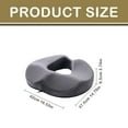 thumbnail image 3 of kjfeif Comfortable Chair Cushion ,Donut Pillow for Coccyx Hemorrhoid Pillow for Sitting After Memory Foam Coccyx Cushion for Pregnancy Car Seat Chair Cushion for Pressure, 3 of 5