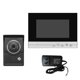 thumbnail image 2 of Timbre de Intercomunicación de Puerta Accesoris de Seguridad Sistema 6 LED Infrarrojos Hogar Inalámbrico Negro BLESIY Cámara de color al aire libre, 2 of 8