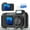 Black, variant on 10X Zoom 4K Underwater Camera with Dual Selfie Screens, Autofocus & 2500mAh Battery – Waterproof to 33FT, Shockproof, Floatable, Includes 32GB Card for Diving, Snorkeling & Pool Adventures