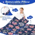 thumbnail image 3 of Pioneer Flower Floral Print Pattern Toddler Nap Mats for Kids Preschool,Sleeping Mat Bag or Kids,Toddler Sleeping Bag,Toddler Nap Mat or Daycare, 3 of 6