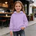 thumbnail image 2 of Hooded Sweatshirt Kids With Drawstring Gym Hoodie Girls Boys Clothes, 2 of 6