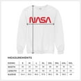 thumbnail image 7 of Vintage NASA Worm Logo Crewneck Sweatshirt Astronaut Space Exploration Emblem, 7 of 7