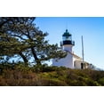 thumbnail image 2 of Hausenflock, Alan 14x11 Black Ornate Wood Framed with Double Matting Museum Art Print Titled - Point Loma Lighthouse I, 2 of 4