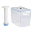 thumbnail image 1 of jifeng Vacuum Seal Container and Pump Fresh Keeping Box for Salads Vegetables Meals 2L B, 1 of 9