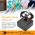 thumbnail image 2 of Portable Spray Pump Air Compressor for Makeup Art Painting Craft Model Flower Spraying Machine, 2 of 8