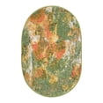 thumbnail image 3 of Unique Loom Haerfest Collection Area Rug - Sumatra (2' 2" x 3' 1" Oval Green/Ivory), 3 of 7