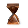 thumbnail image 1 of Paloma Natural Brown Wood Glaze Accent Side Table, 1 of 3