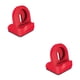 thumbnail image 4 of Inteprter Soporte de carga para reloj inteligente Soporte para Soporte para mesita de noche Rojo 2piezas, 4 of 6