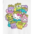 thumbnail image 5 of Hello Kitty & Friends French Fry Character Boxes Women's White Crew Neck Short Sleeve T-shirt-XXL, 5 of 5