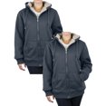 thumbnail image 2 of 2-Pack GBH Women's Heavyweight Loose-Fit Sherpa Fleece-Lined Hoodie, 2 of 7