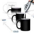 thumbnail image 4 of 3drose, Everything Is Better with Coffee Quote, 11oz Magic Transforming Mug, 4 of 7