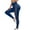 Navy, variant on Tuphregyow Women High Waisted Mesh Elastic Yoga Pants Booty Lifting Leggings Slimming Yoga Pants Scrunch Butt Yoga Capris Comfy Trinity Buttery Yoga Capris Solid Navy S
