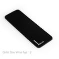 thumbnail image 3 of GRIFITI Slim Wrist Pad 12 is a 12 x 4 x 0.22 Wrist Rest for Apple Wireless Keyboard, Anker, Macally, Logitech, GYMLE, Gear Head, Genius, SIIG, Solidtek, Perixx, (Black Nylon Surface), 3 of 3