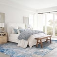 thumbnail image 5 of Extra Large Area Rugs 10x13ft Modern Abstract Faux Wool Rug Ultra-Soft Low Pile Accent Rug Stain Resistant Carpet Machine Washable Rugs for Bedroom with Non Slip Backing, 5 of 7