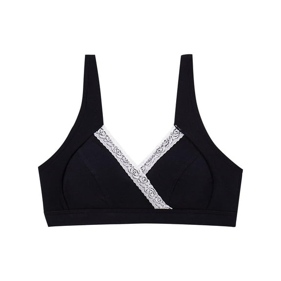 ZACPNCV Nursing Bras for Breastfeeding Seamless Comfort Maternity Bralette Wireless Pregnancy Sleep Bra with Support Black XL