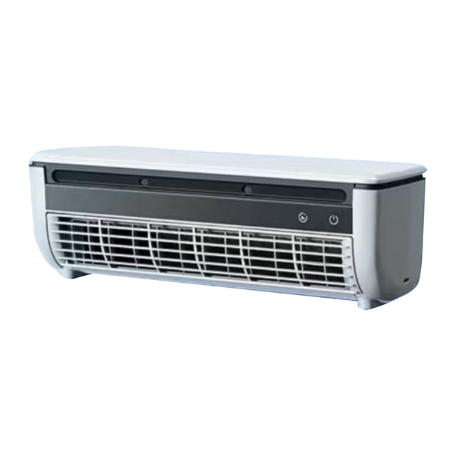 2025 New Wall Mounted Fan Powerful Rechargeable Fan Home Air Conditioner Portable AC For Cool Summer Easy To Install Long Working 2000mAh Battery USB Charging