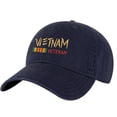 thumbnail image 2 of Vietnam Baseball Cap - 100% Cotton Dad Hat - Embroidered Military Veteran Strapback Cap (Charcoal), 2 of 10