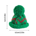 thumbnail image 3 of Dmlowu Christmas Tree Topper - Plush Xmas Hat Tree Topper, Hollowed Christmas Tree Toppers, Plug In Christmas Tree Decorations for Home Office Holiday Party, 2.36 inch, 3 of 10