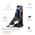 thumbnail image 3 of Twilight Microfiber Beach Towel, 27.5"x55" Oversized Sand Free Travel Towels Quick Dry Swimming Towel, Lightweight Camping Towel Super Absorbent Pool Towel for Vacation Essentials Gift, 3 of 7