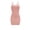 Pink, variant on IROINNID Women's Sheath Dress Sleeveless Tank Dresses Summer Tight Stretch Dress Solid Color Elastic Waist Dress