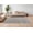Assorted, variant on 8' X 10' Ivory Taupe and Blue Abstract Power Loom Worn Faded Area Rug With Fringe