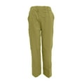 thumbnail image 5 of Casual Long Pants For Everyday Wear Lightweight And Comfortable For Summer Styling Versatile Pairing With Short Sleeves Machine And Hand Wash Friendly Pants for Women Work Casual Womens Pant Suits, 5 of 5
