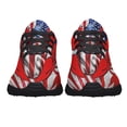 thumbnail image 5 of Puerto Rico American flag Shoes Sneakers Black Size 4, 5 of 7