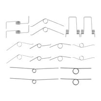 Zcyifa 18Pcs Torsional Spring Small Spring Torsional Spring Trash Can Lid Torsional Spring for Repair