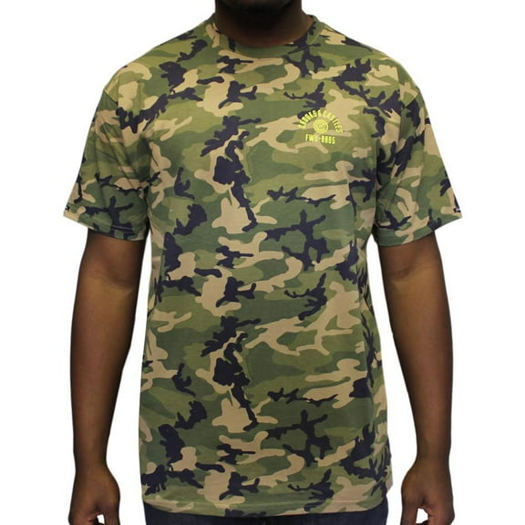 Crooks & Castles Quiet Storm T-Shirt Military Multi-color-color