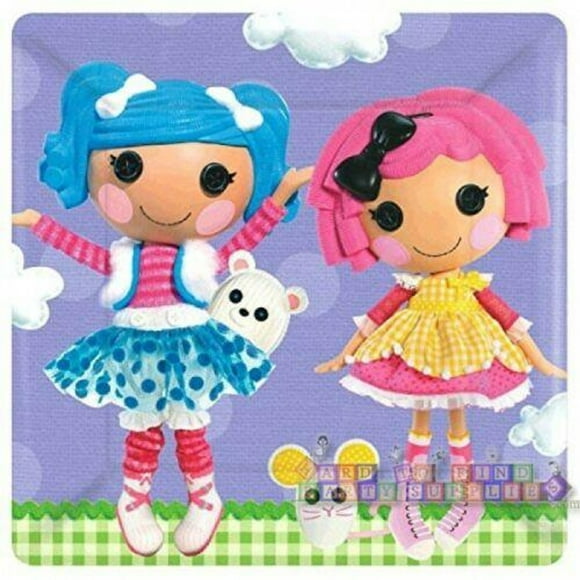 Lalaloopsy Assiettes de Fête Carrées