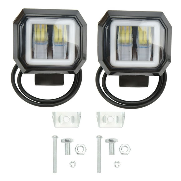 Side Positioning Lights,20 W 6500K LED Spotlight DRL Angel Eyes Auxiliary Spotlights Versatile Functionality