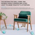 thumbnail image 5 of Balle pour Chat Power Ball, Balle Interactive Intelligente pour Chat, Balle pour Chaton à Roulement Automatique Rechargeable avec Câble Type-c, 5 of 5