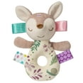 thumbnail image 1 of Taggies Embroidered Soft Ring Rattle, Flora Fawn, 6-Inches, 1 of 5