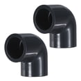 thumbnail image 1 of Uxcell 2-Pack Adaptador Conector de 90 Grados, Accesorio de Tubo de 1" en Codo Schedule 80 para Línea de Agua, Gris, 1 of 6