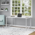 thumbnail image 2 of Bush Business Furniture  400 Series 72-inch Table Desk White Pewter Finish, 2 of 6