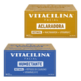 thumbnail image 1 of Skincare Cuidado Facial Aclaradora y Humectante Vitacilina 2pc - 100g Hidratante, Despigmentante, Pétidos de Colágeno, Retinol, Anti-envejecimiento para Piel Radiante, 1 of 8
