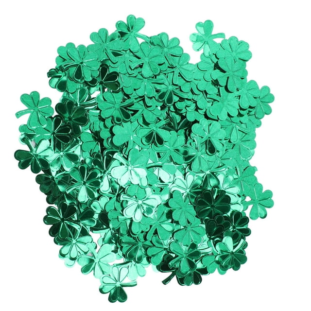Shamrock Confetti, Gift Decoration Decorative Shamrock Sequins, Durable 100g Craft Decoration For DIY Art Project Holiday Party