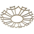 thumbnail image 2 of Ekena Millwork 22"OD x 7 3/4"ID x 1/4"T Augustus Wood Fretwork Pierced Ceiling Medallion, Birch, 2 of 3