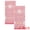 Pink, variant on Unique Bargains 29 x 13 Inch Cotton Floral Jacquard Hand Towel Green 1pc