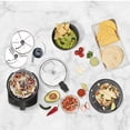 thumbnail image 4 of Cuisinart Procesador de alimentos de diseño moderno y elegante de 7 tazas con dos controles sencillos y cuchilla universal para picar, mezclar y masa (negro), 4 of 5
