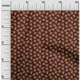 thumbnail image 2 of oneOone Silk Tabby Maroon Fabric Floral Fabric For Sewing Printed Craft Fabric By The Yard 42 Inch Wide, 2 of 4