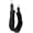 Black, variant on 40" English Saddle Fleece Girth Black Nylon Webbed Double-Elastic Ends 97141-40
