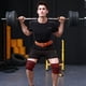 thumbnail image 1 of Vendaje elástico para sentadillas y levantamiento de pesas, vendaje elástico, rodilleras largas, equipo de protección para fitness para hombres y mujeres, entrenamiento deportivo, rodilleras, 1 of 5